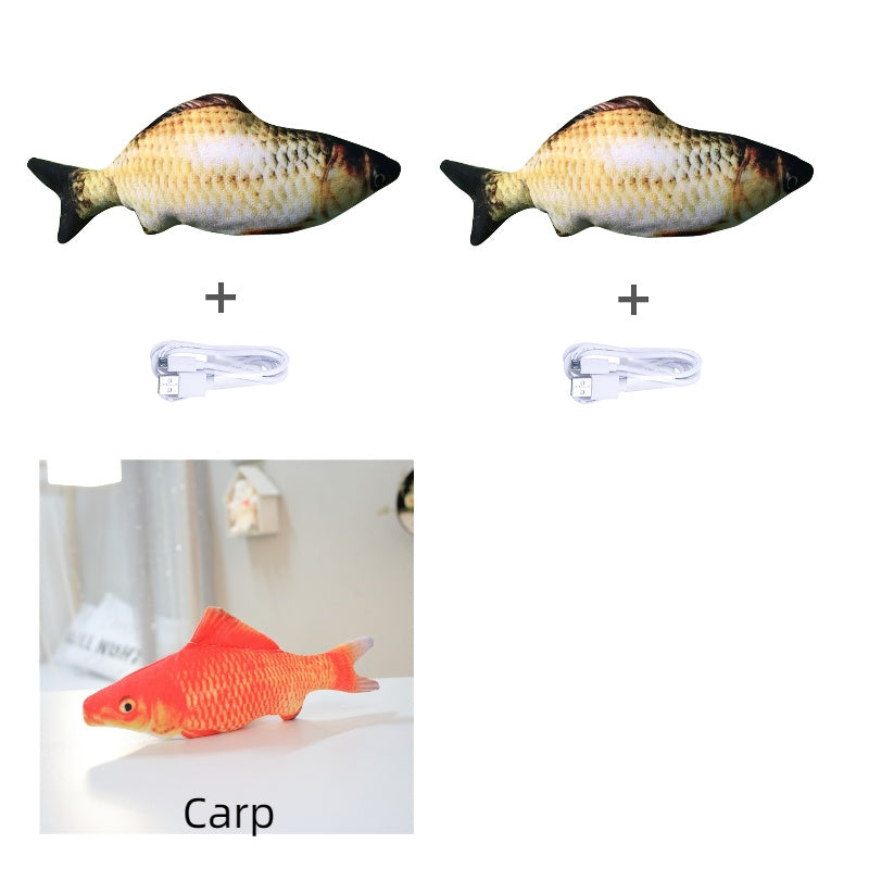 Electric Jumping Fish Toy