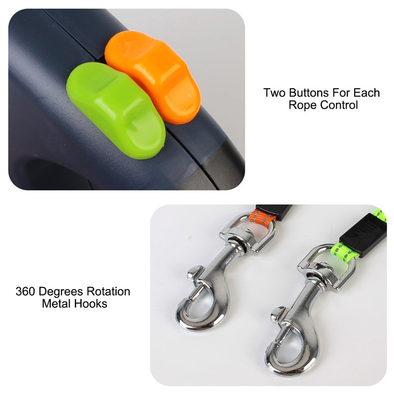 Dual Retractable Leash