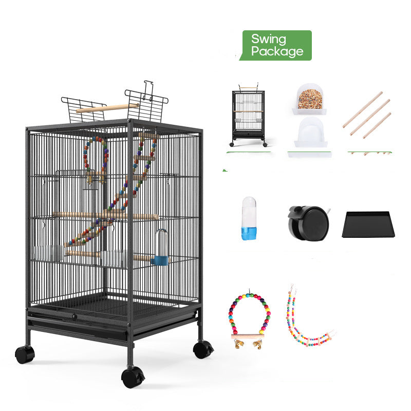 Large Parrot Bird Cage