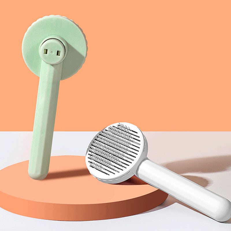 Pet One-key Removal Of Floating Hair Cleaning Massage Comb