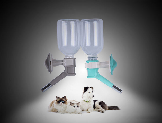 Extended pet drinking bottle