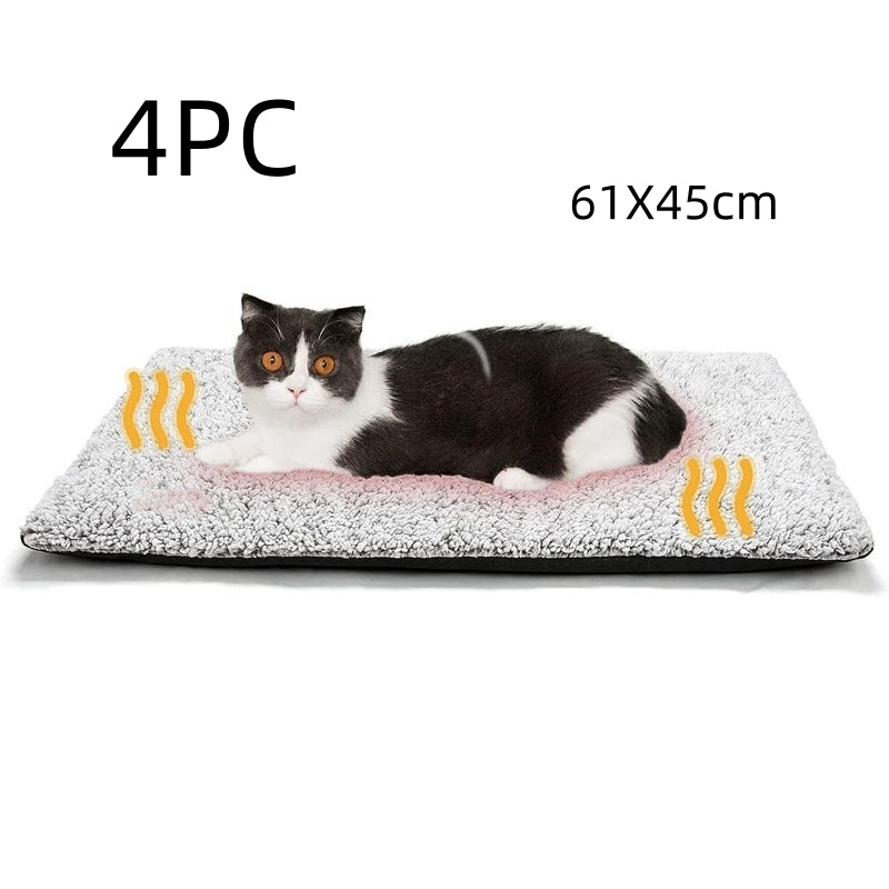 Suitable For Indoor And Outdoor Non-slip Sole Dog Cat Winter Plush Pet Bed Comfortable Sleep