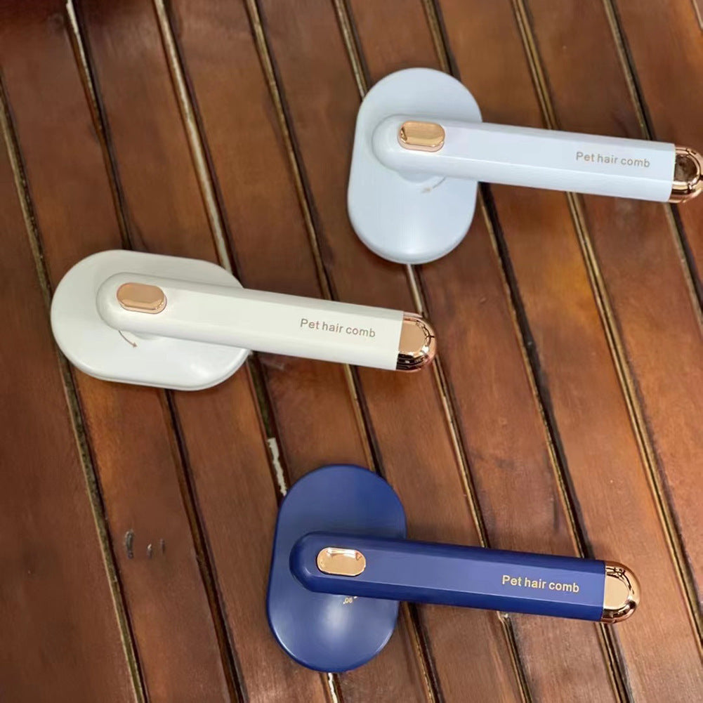 Self-Cleaning Grooming Comb