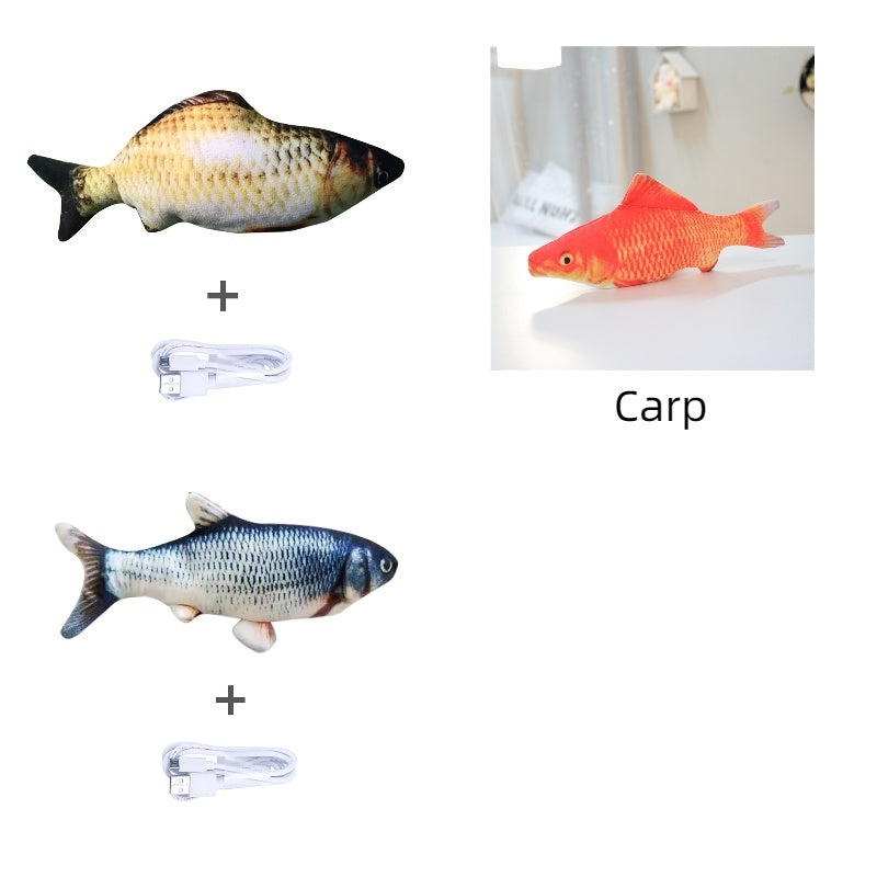 Electric Jumping Fish Toy