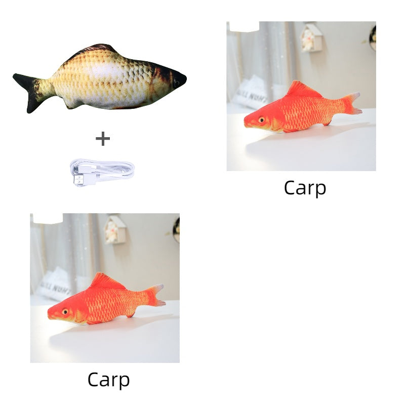 Electric Jumping Fish Toy