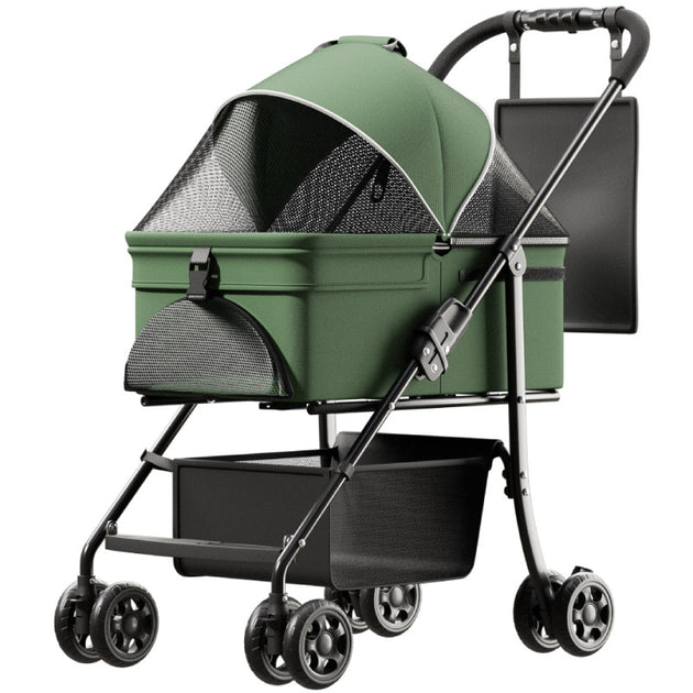 One-click Folding Large Capacity Pet Cart