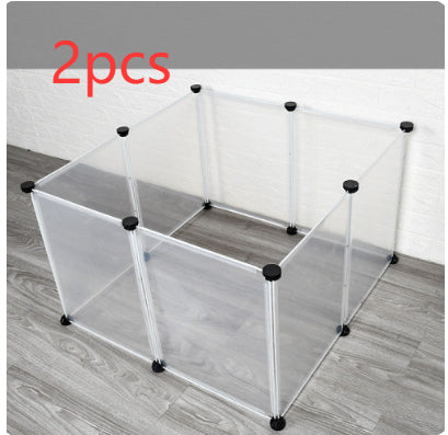 Small And Medium Pet Transparent Fence