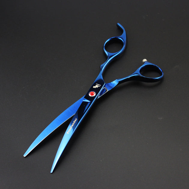 Pet Grooming Scissors, Straight And Curved Scissors, Set