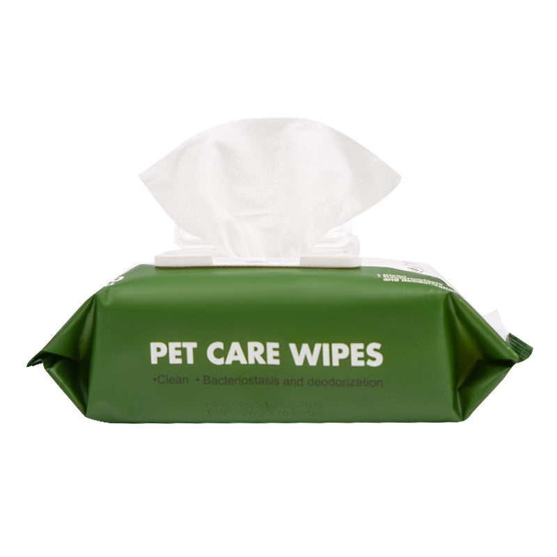 Pet Cat Tear Stain Cleaning Wipes