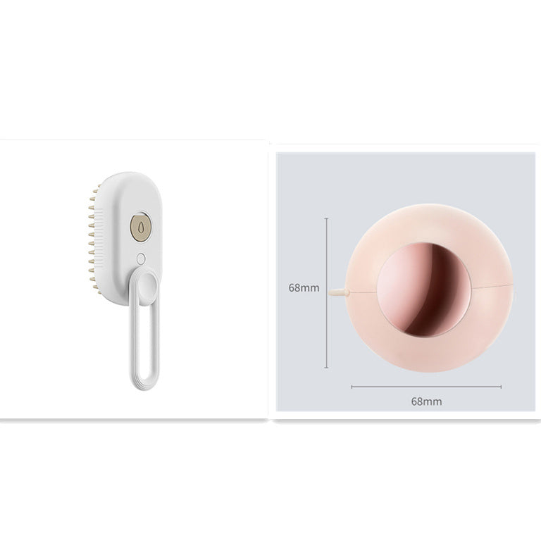 3-in-1 Electric Pet Steam Brush