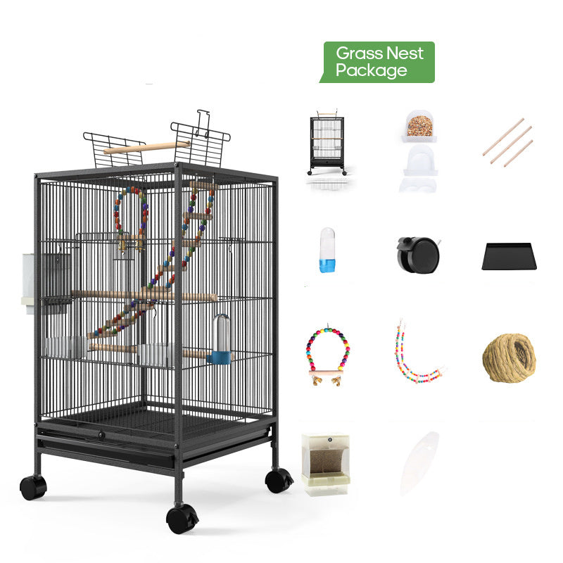 Large Parrot Bird Cage