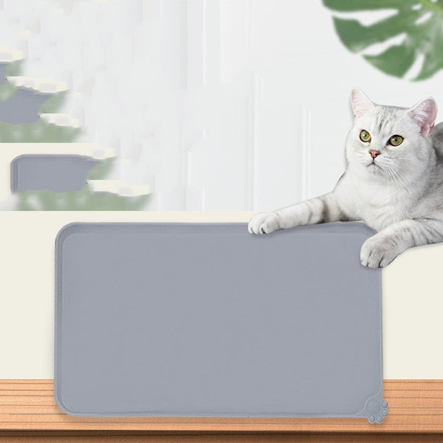 Pet Meal Pad Silicone Waterproof Anti-slip And Leak-proof
