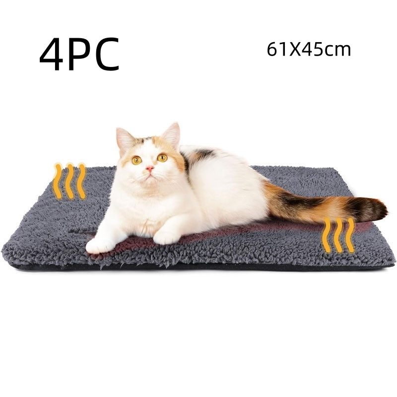 Suitable For Indoor And Outdoor Non-slip Sole Dog Cat Winter Plush Pet Bed Comfortable Sleep