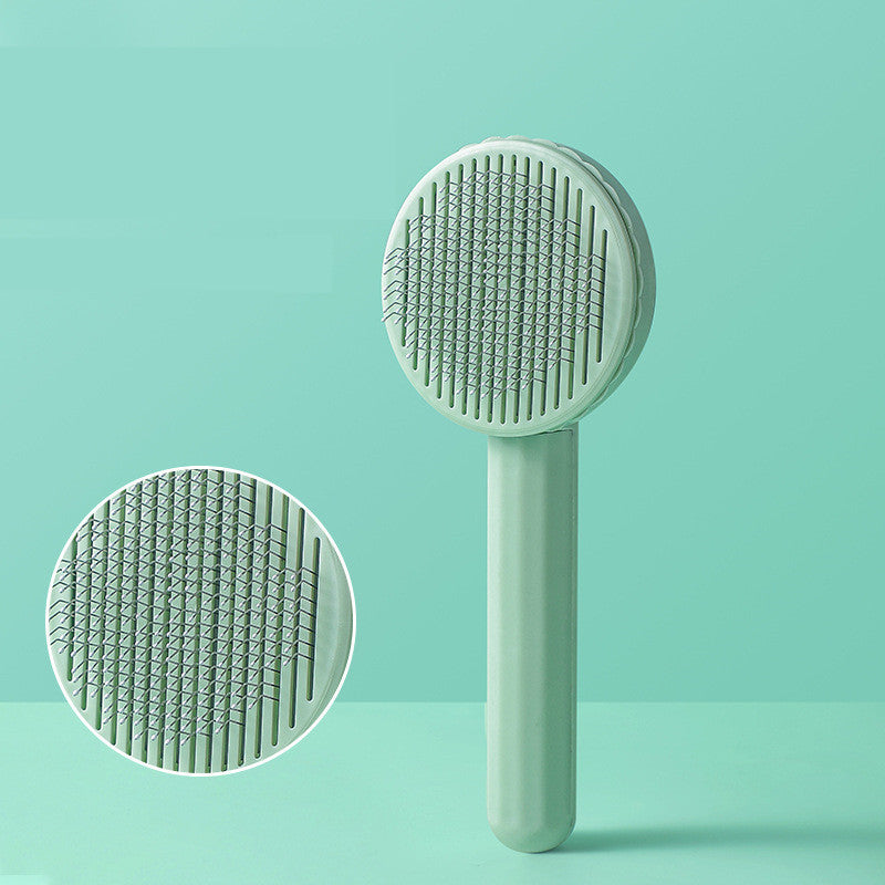 Pet One-key Removal Of Floating Hair Cleaning Massage Comb