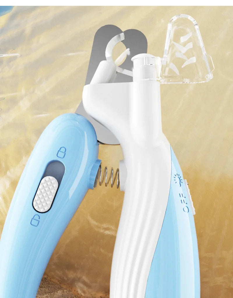 LED Nail Clippers with Electric Grinder