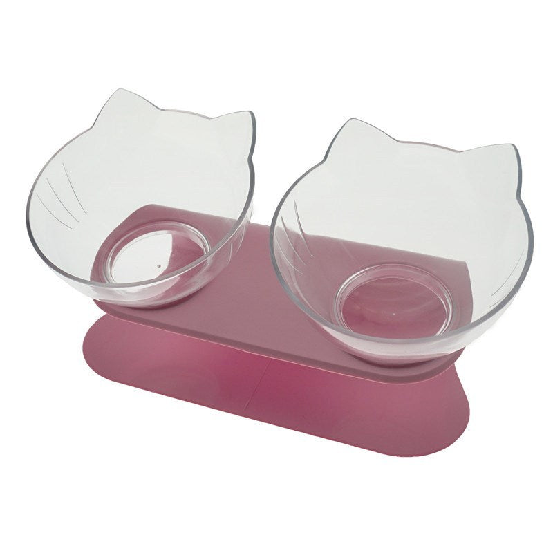 Non-Slip Double Bowl