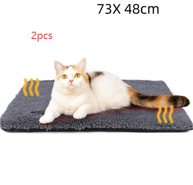 Suitable For Indoor And Outdoor Non-slip Sole Dog Cat Winter Plush Pet Bed Comfortable Sleep