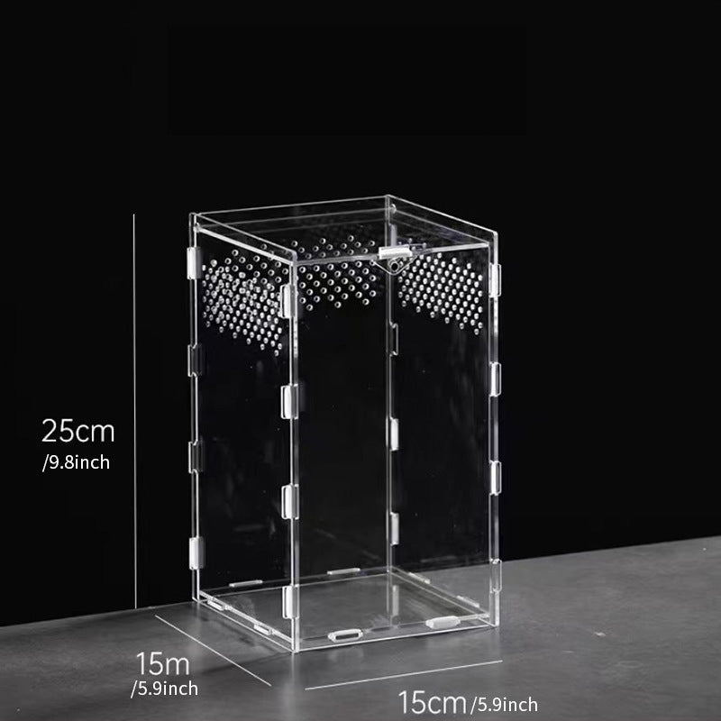 Crawler Pet Feeding Assembly Box