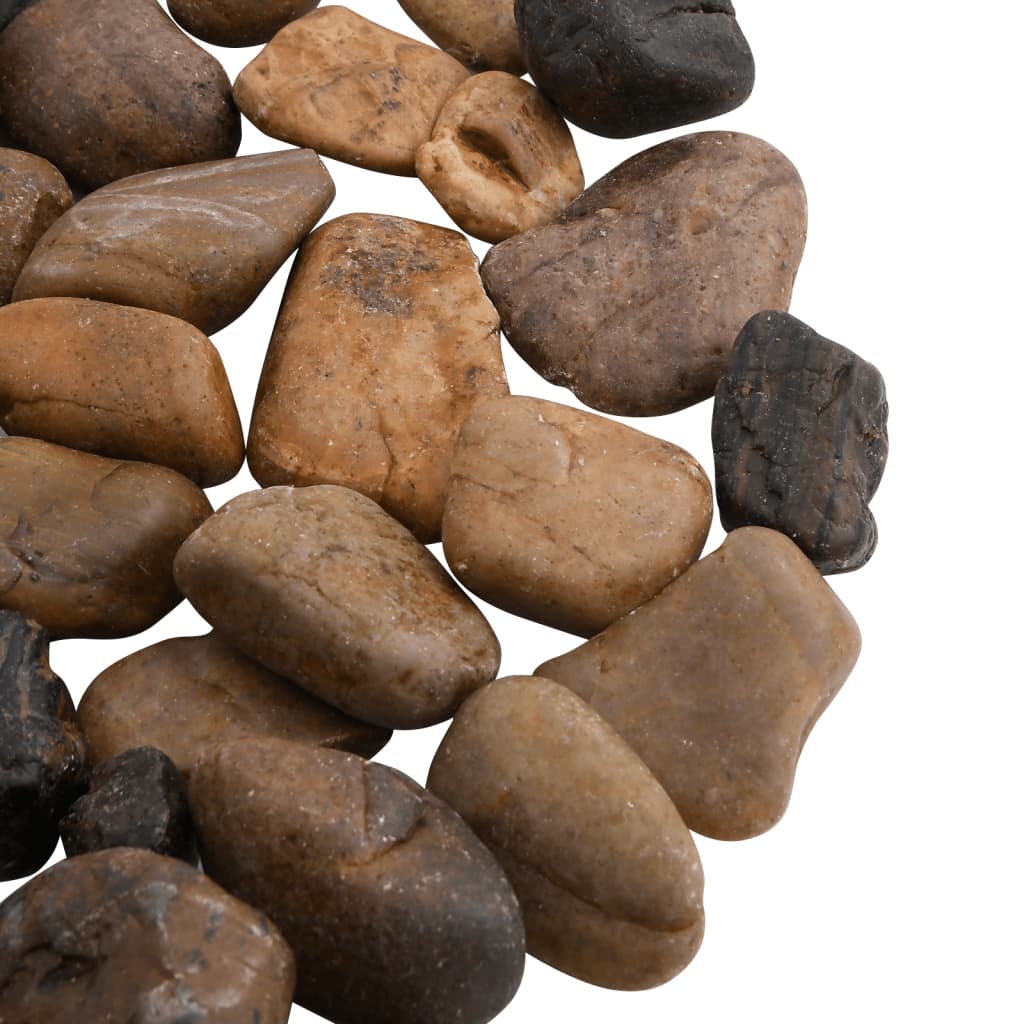 Polished Pebbles Multicolored 2-5 cm   Polished
