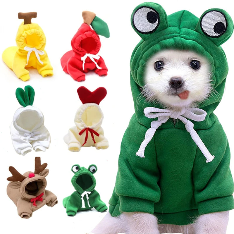 [not suitable] Cute Fruit Dog Hoodie