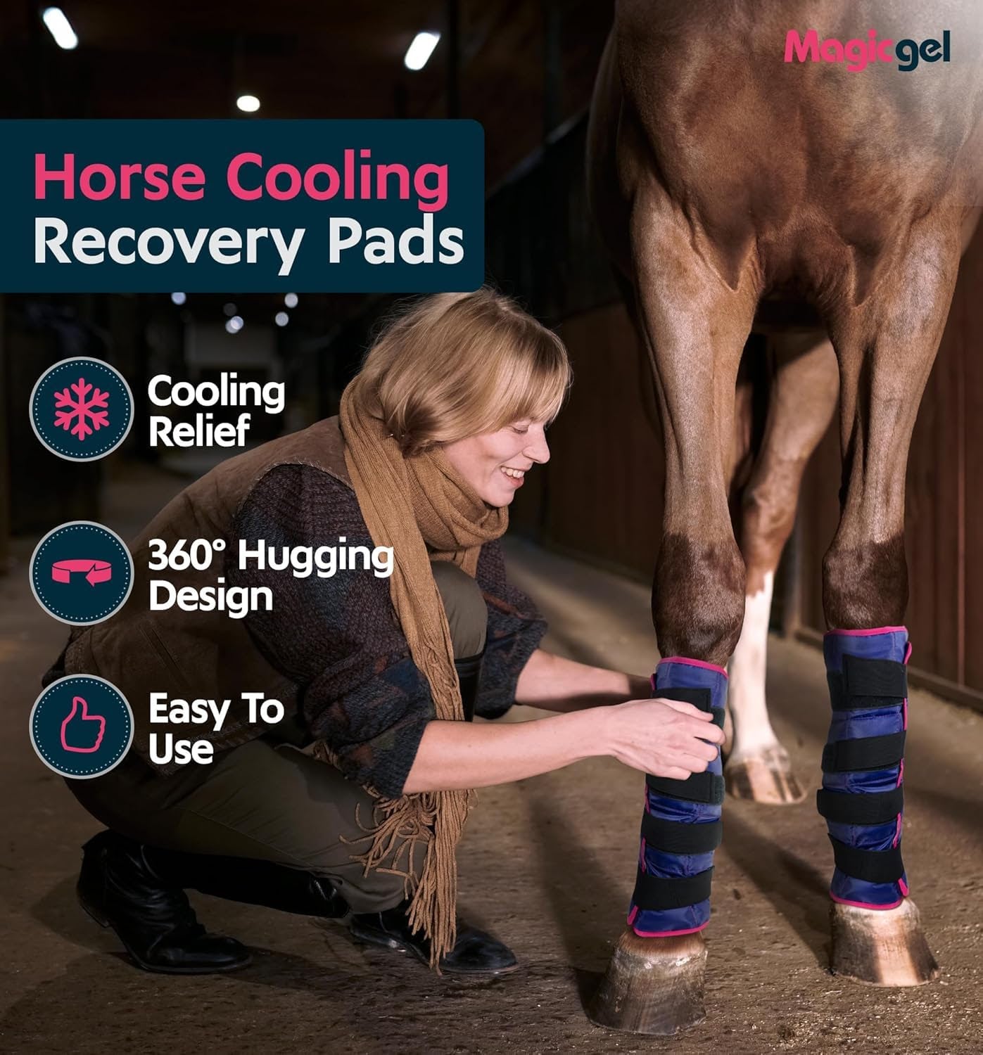 Horse Cooling Leg Wraps