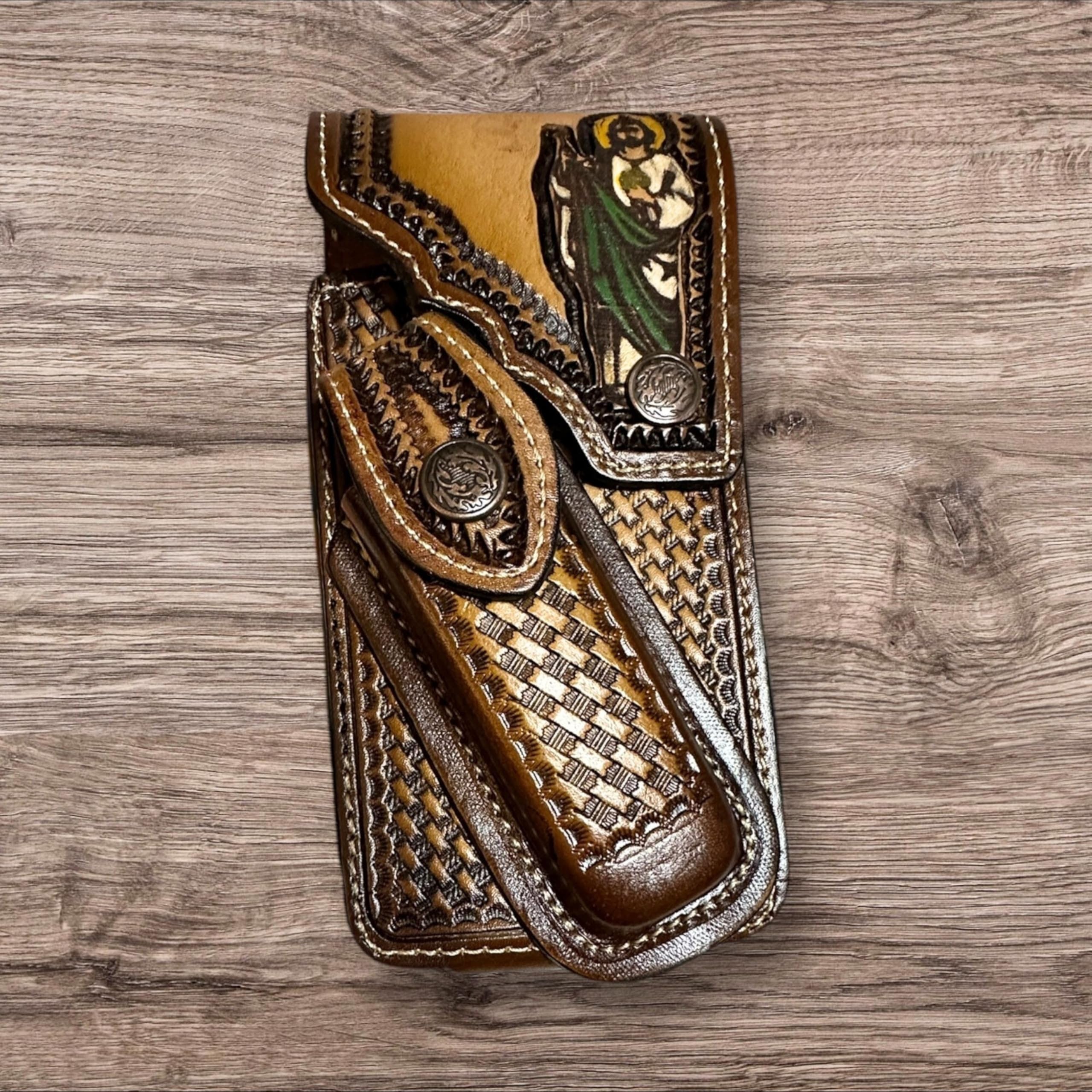 Western Phone Holster (Belt Clip)