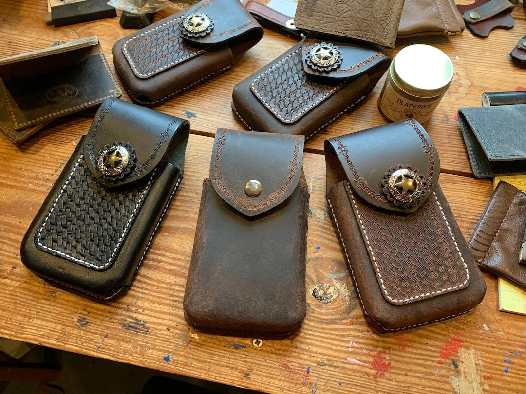 Western Phone Holster (Belt Clip)