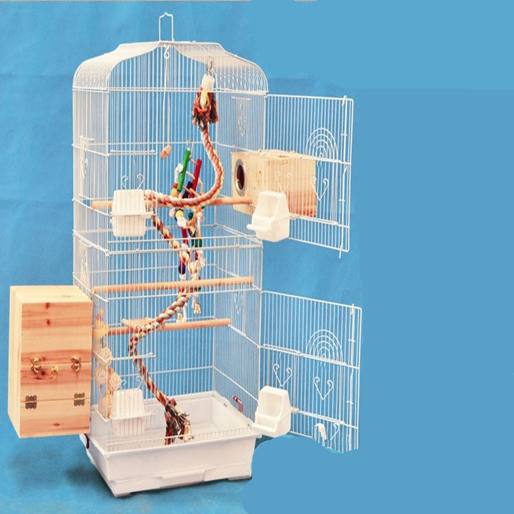 Portable Bird Cage Parrot Display Wire Cage