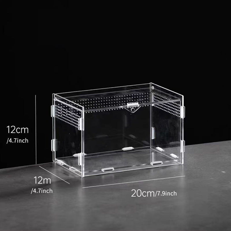 Crawler Pet Feeding Assembly Box