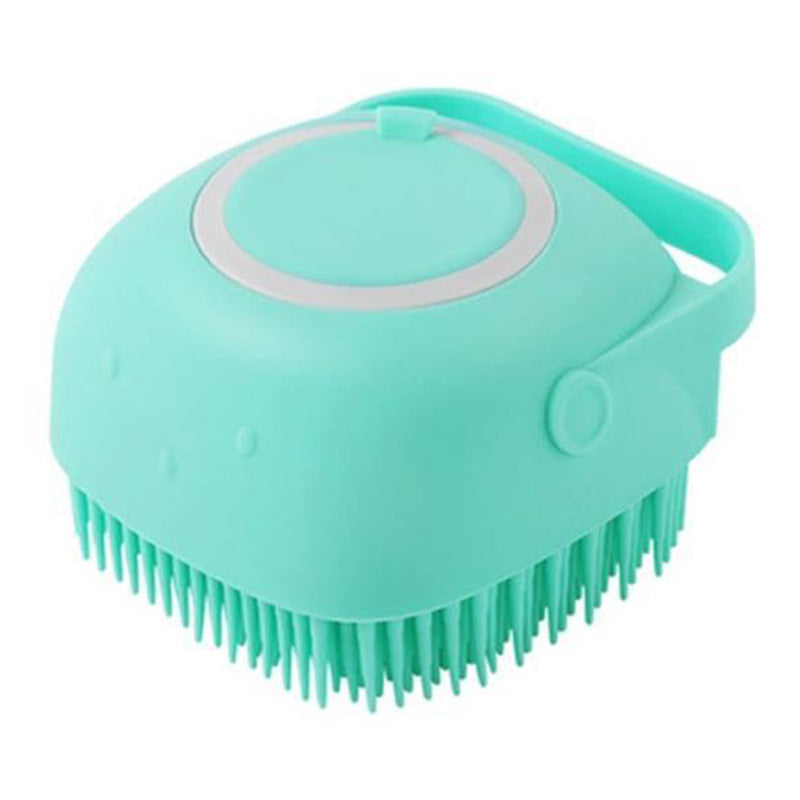 Silicone Bath Brush with Shampoo Dispenser