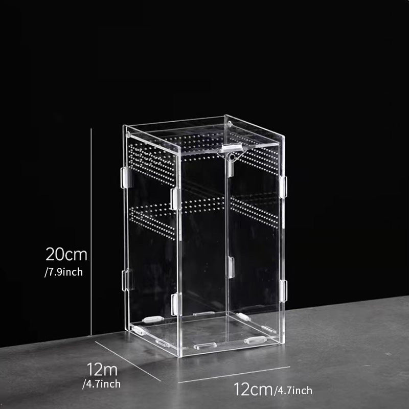 Crawler Pet Feeding Assembly Box