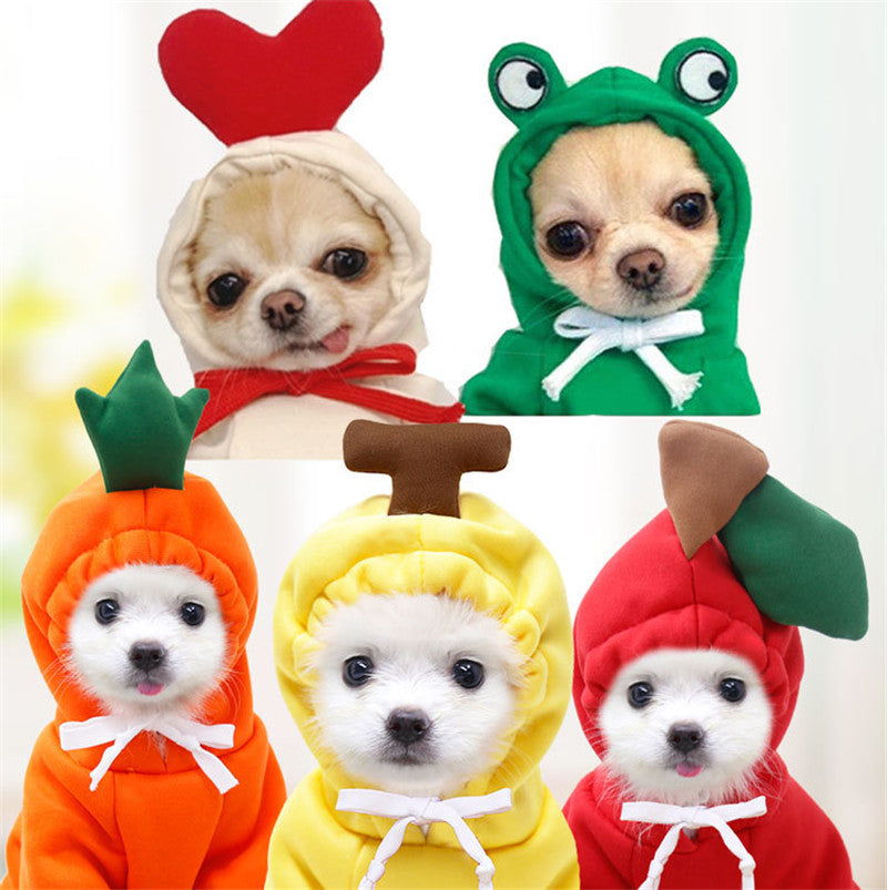 [not suitable] Cute Fruit Dog Hoodie
