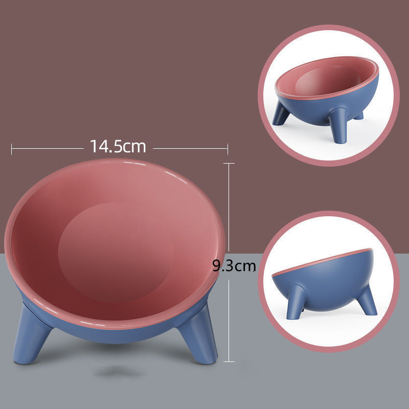 Nordic Color Feeding Bowl with Stand
