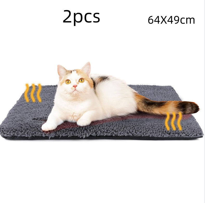 Suitable For Indoor And Outdoor Non-slip Sole Dog Cat Winter Plush Pet Bed Comfortable Sleep
