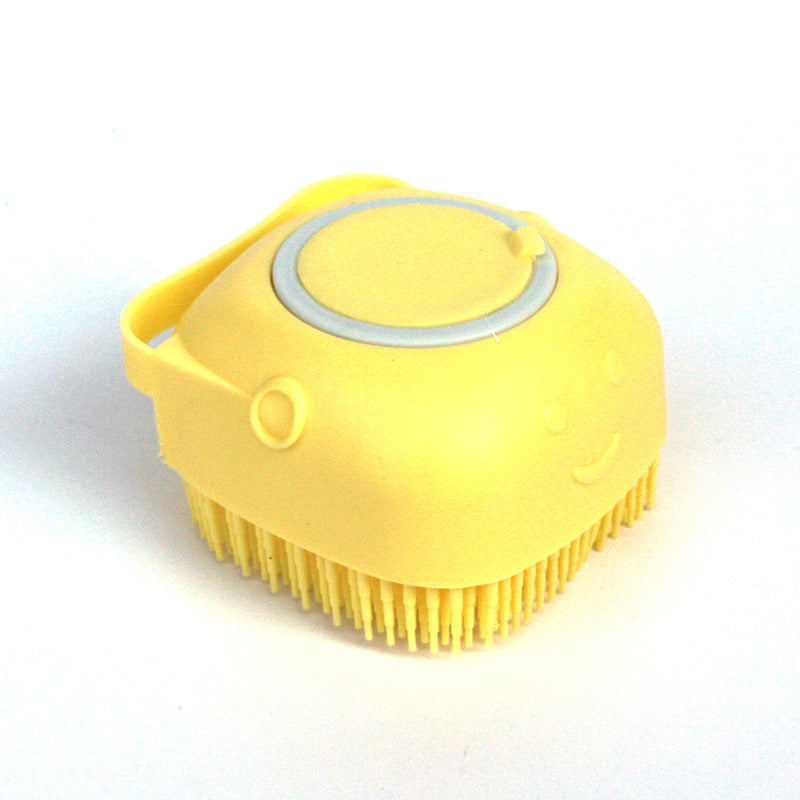 Silicone Bath Brush with Shampoo Dispenser