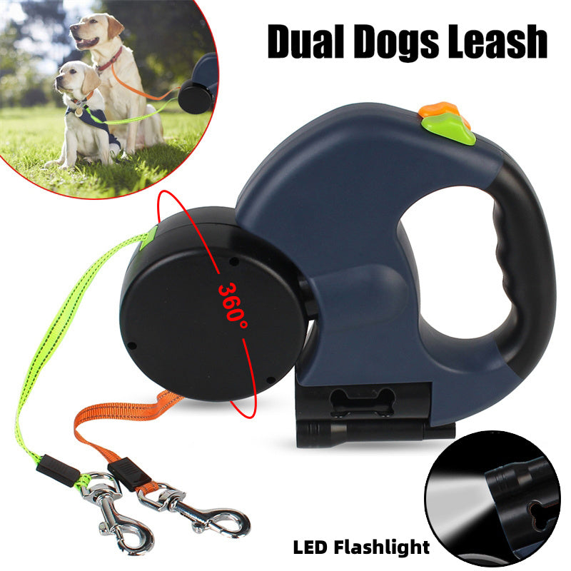 Dual Retractable Leash