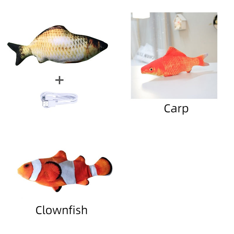 Electric Jumping Fish Toy