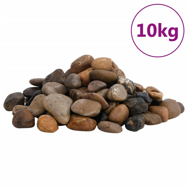 Polished Pebbles Multicolored 2-5 cm   Polished