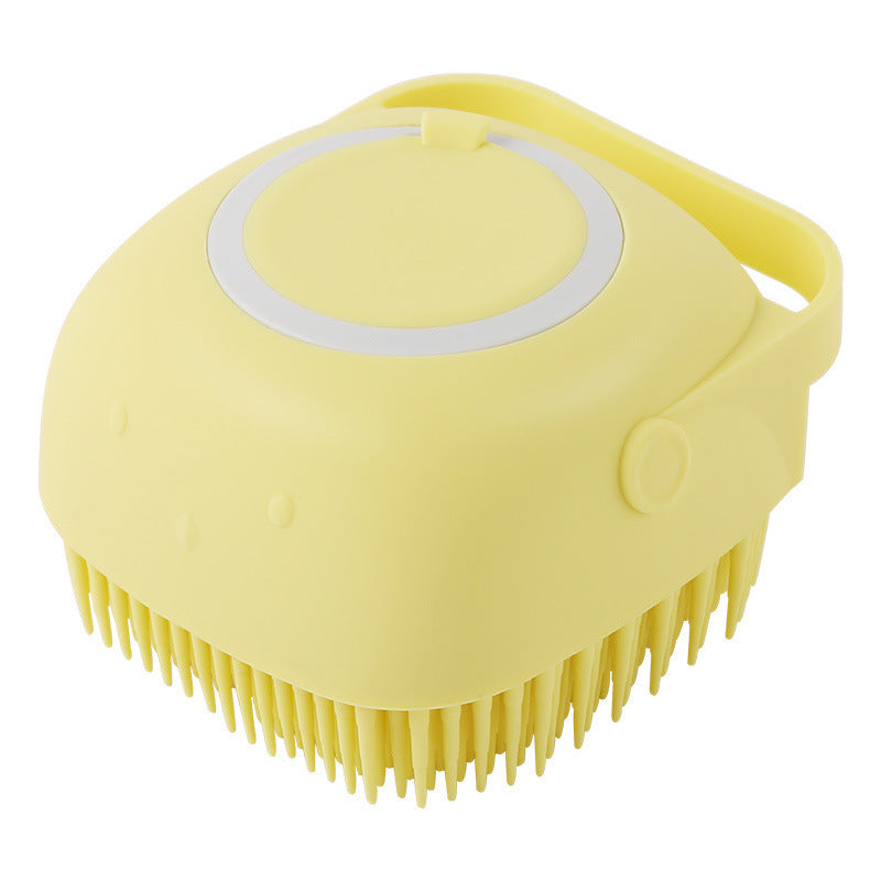 Silicone Bath Brush with Shampoo Dispenser