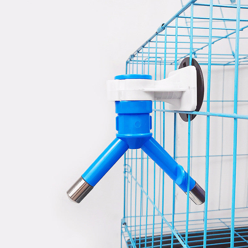 Hangable Pet Waterer Head Can Be Inserted Into The Bottle