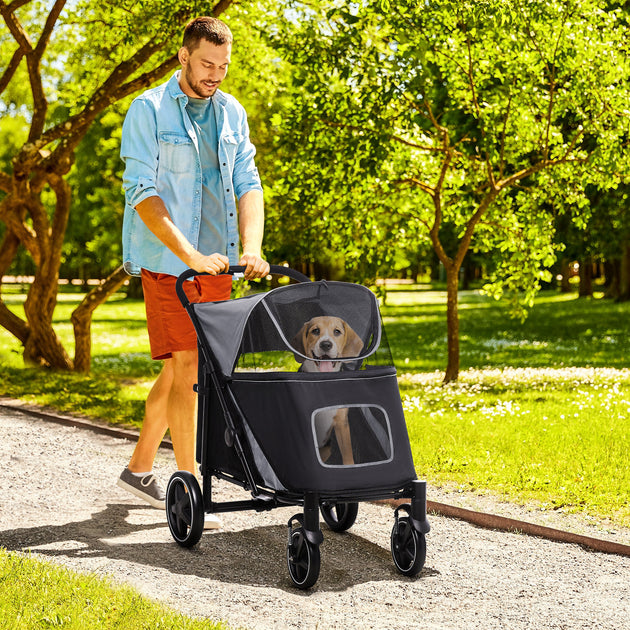 Dog Stroller for Large Medium Small Dogs up to 66 Lbs. 23.5