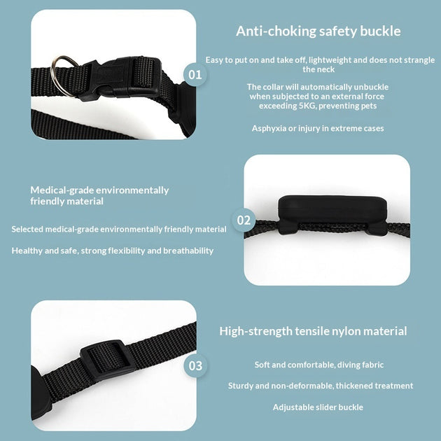 Pet Locator Collar With Anti-loss Smart Alerts