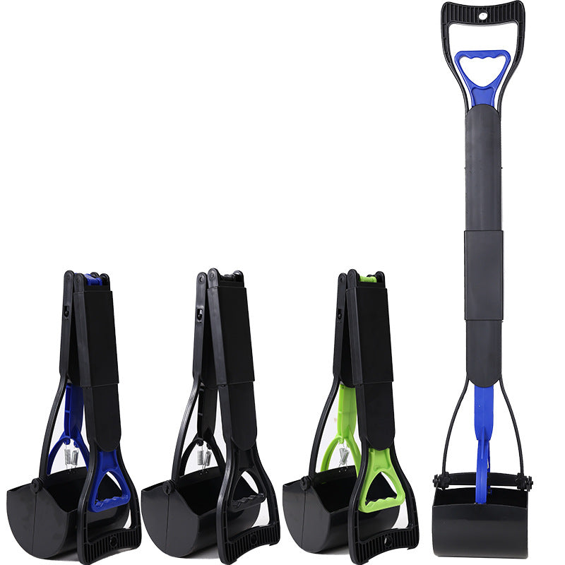 Foldable Long Handle 80cm Dog Clip Toilet Pet Pooper Scooper