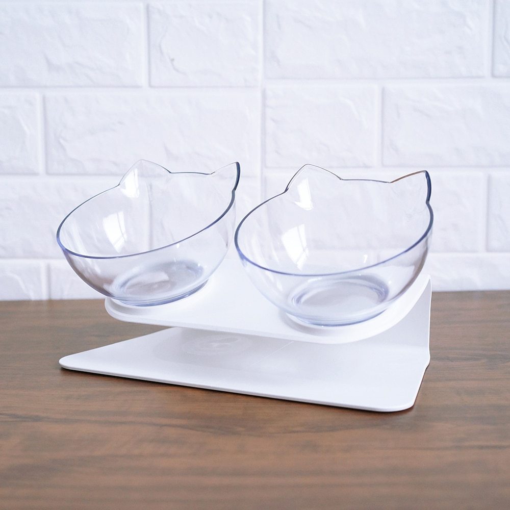 Non-Slip Double Bowl
