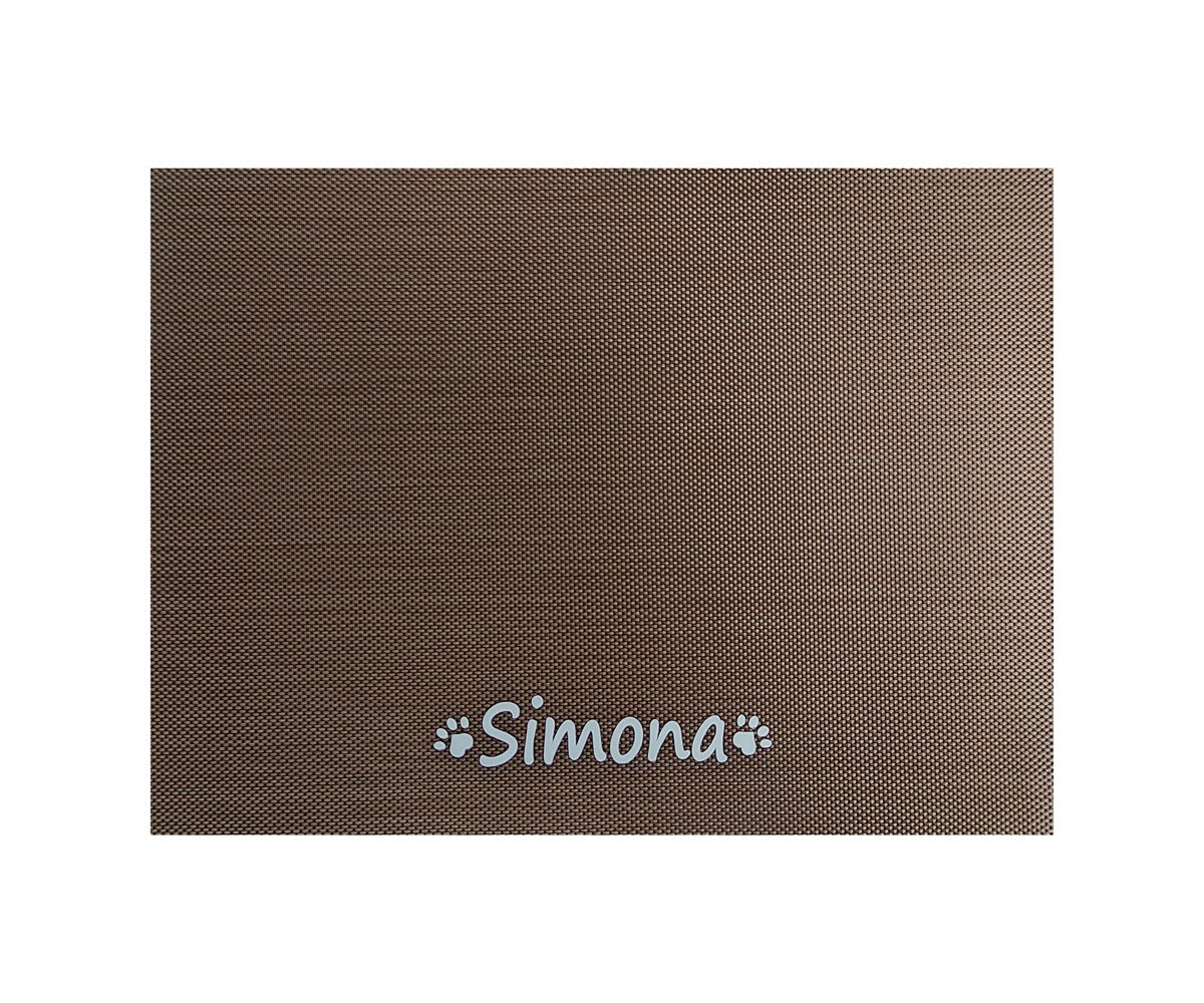 Printable Name Cat Dog Universal Pvc Placemat Pet