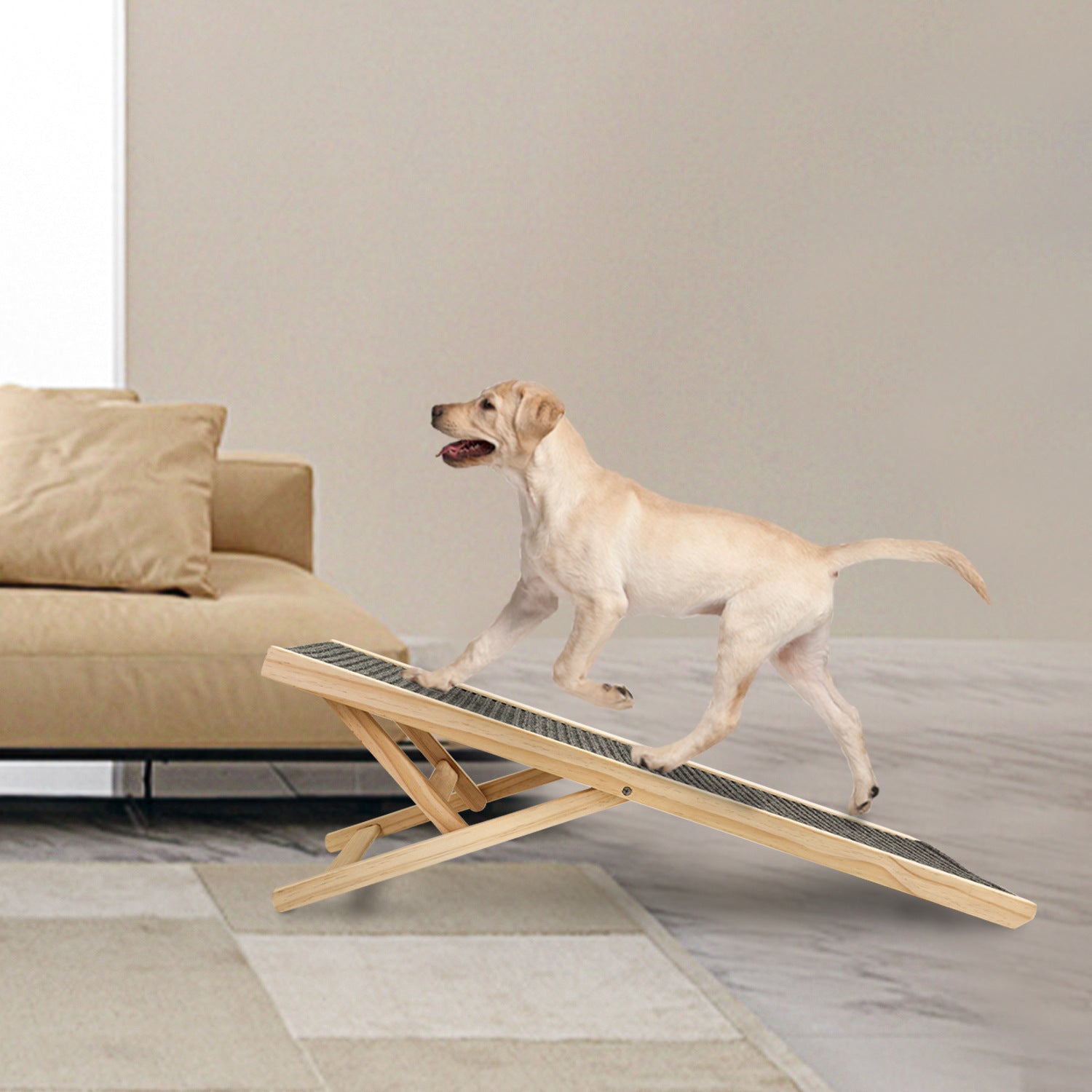 Pet Sofa Dog Ramp Ladder Adjustable Angle
