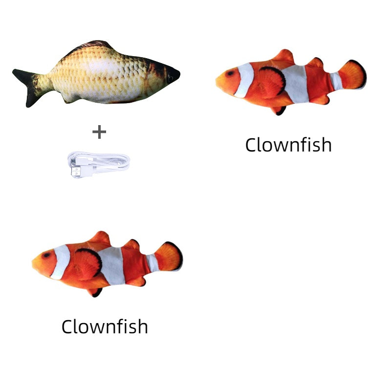 Electric Jumping Fish Toy