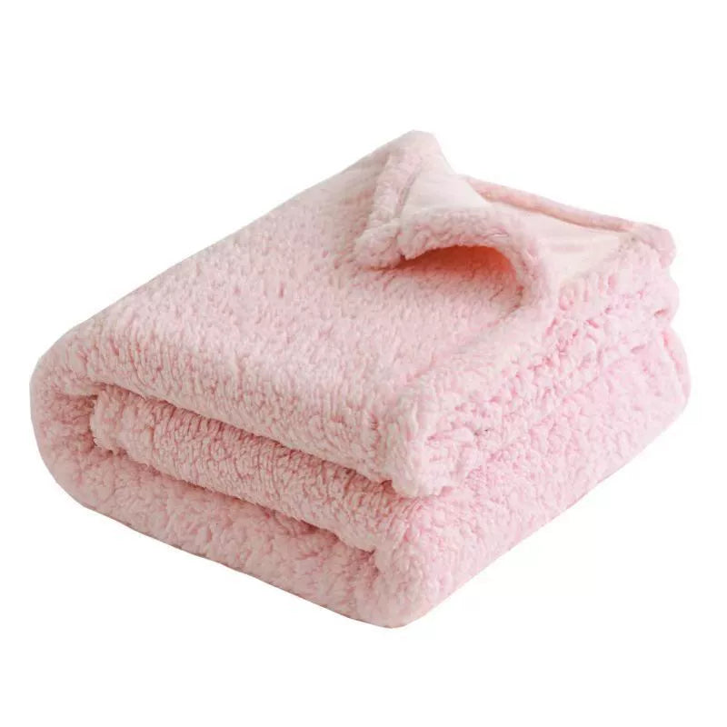 Pet Solid Color Sofa Short Plush Carpet