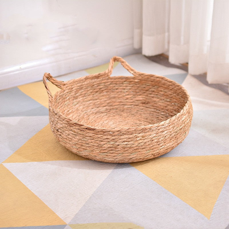 Pu Cao Teng Woven Pet Cat Nest