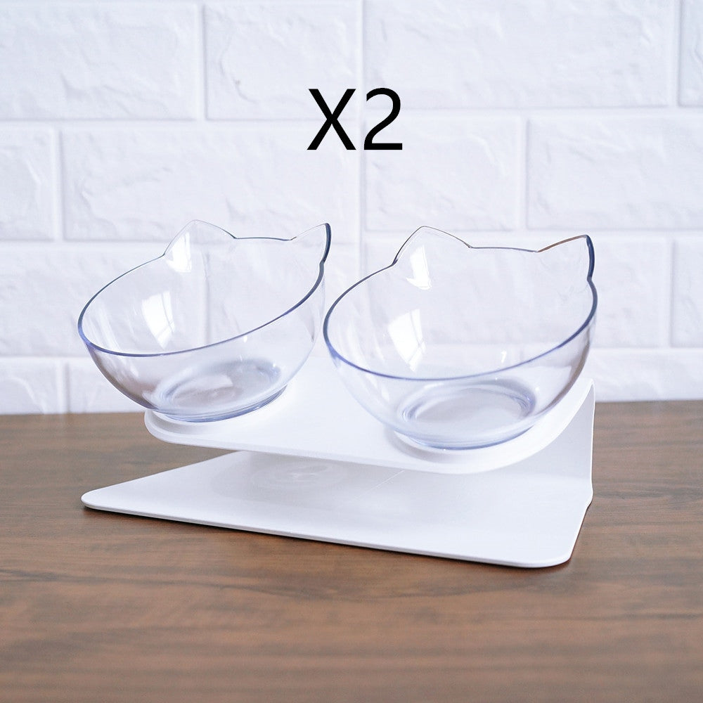 Non-Slip Double Bowl